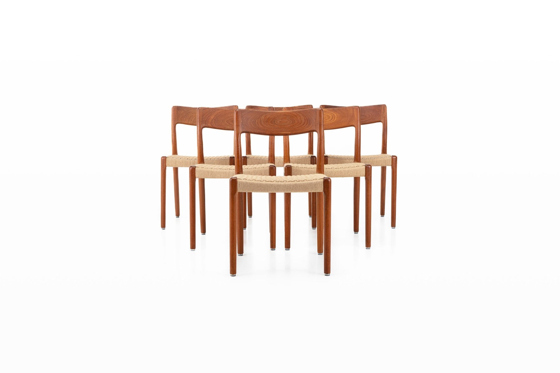 Dining Chairs by Emc Møbler, 1960s, Set of 6