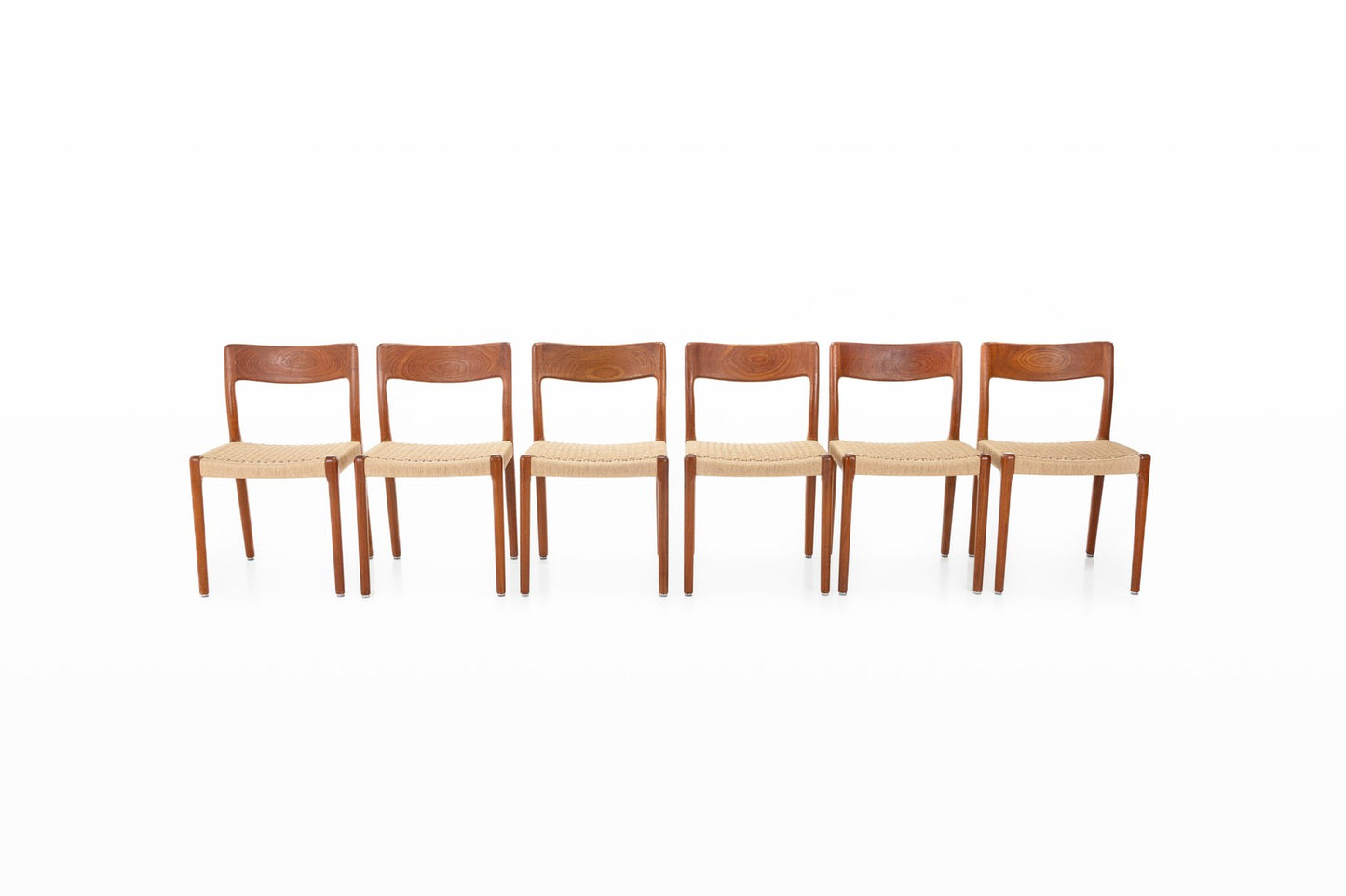 Dining Chairs by Emc Møbler, 1960s, Set of 6