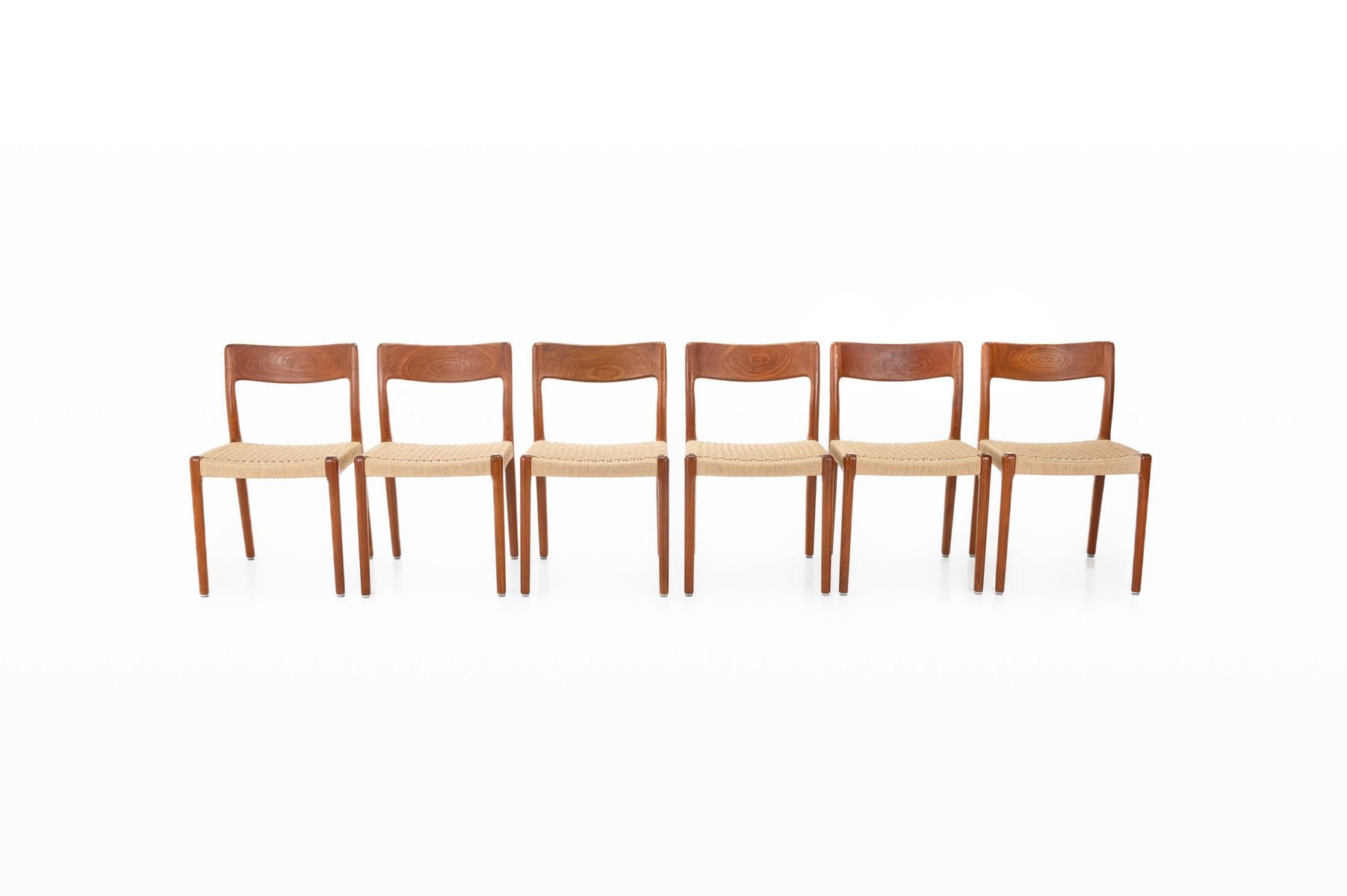 Dining Chairs by Emc Møbler, 1960s, Set of 6