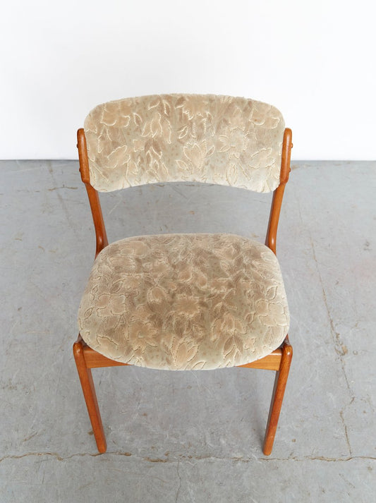 Dining Chairs by Erik Buch for O.D. Møbler, 1970s, Set of 6