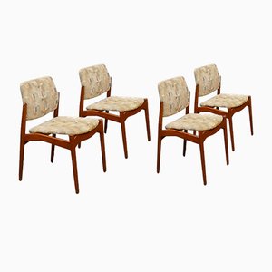 Dining Chairs by Erik Buch for Ørum Møbelfabrik, 1960s, Set of 4-QFD-550200