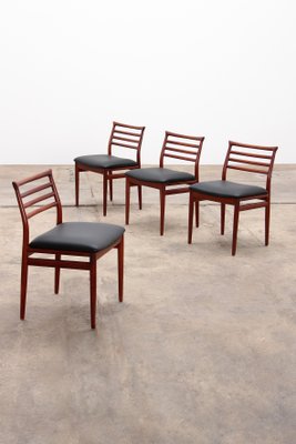 Dining Chairs by Erling Torvits for Sorø Stolefabrik, 1960s, Set of 4-EZZ-866624