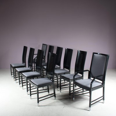 Dining Chairs by Ernst W. Beranek for Thonet, Austria, 1980s, Set of 10-GG-2022200