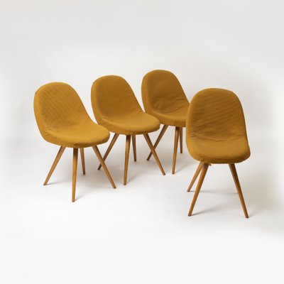 Dining Chairs by Frantisek Jirak, Czechoslovakia, 1950s, Set of 4-IVW-2036190