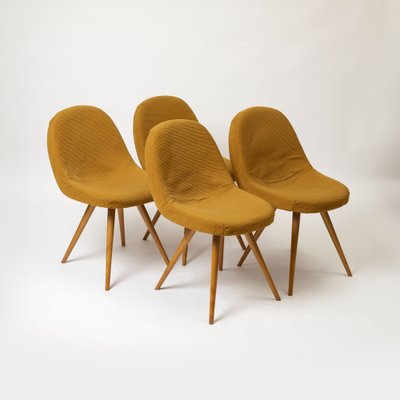 Dining Chairs by Frantisek Jirak, Czechoslovakia, 1950s, Set of 4-IVW-2036190