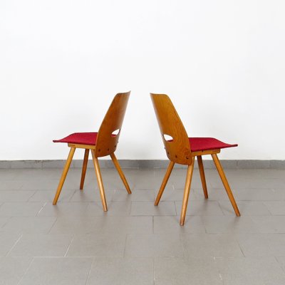 Dining Chairs by František Jirák for Tatra, 1960s, Set of 4-JUN-1565180