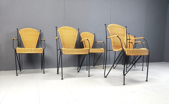 Dining Chairs by Frederick Weinberg, 1960s, Set of 6-IRH-2029015