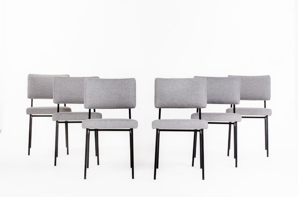 Dining Chairs by Gerard Guermonprez for Magnani, 1950s, Set of 6-US-1723879