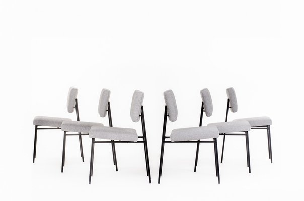 Dining Chairs by Gerard Guermonprez for Magnani, 1950s, Set of 6-US-1723879