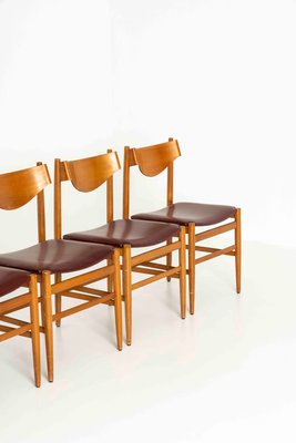 Dining Chairs by Gianfranco Frattini for Cassina, 1960s, Set of 4-UQV-1325810