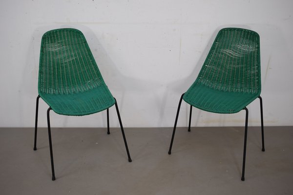 Dining Chairs by Gianfranco Legler, Italy, 1960s, Set of 2-AOL-1093169