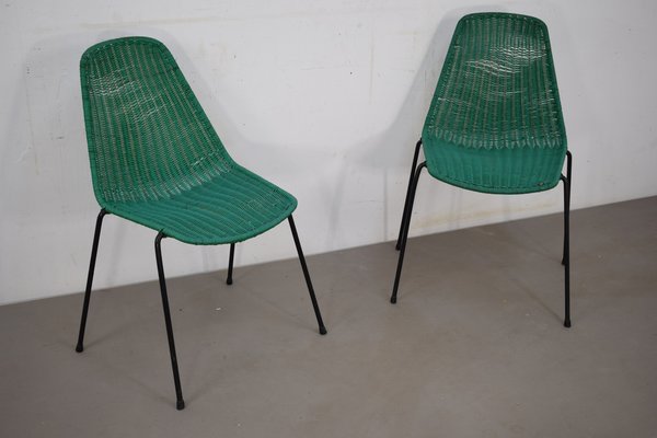 Dining Chairs by Gianfranco Legler, Italy, 1960s, Set of 2-AOL-1093169