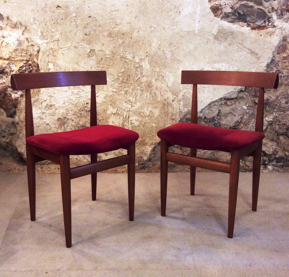 Dining Chairs by Hans Olsen for Frem Røjle, 1960s, Set of 2