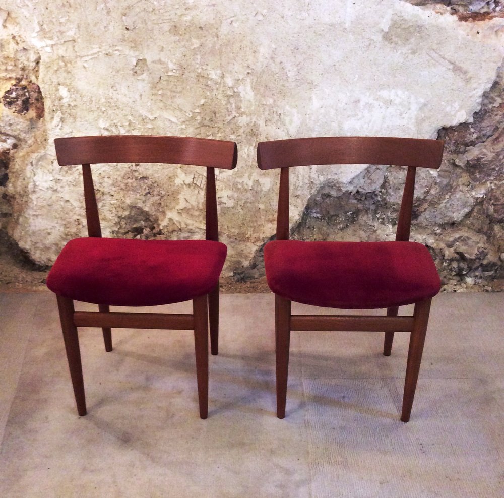 Dining Chairs by Hans Olsen for Frem Røjle, 1960s, Set of 2