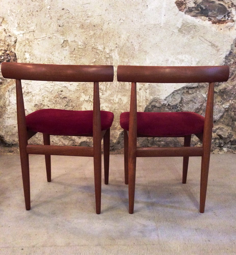 Dining Chairs by Hans Olsen for Frem Røjle, 1960s, Set of 2