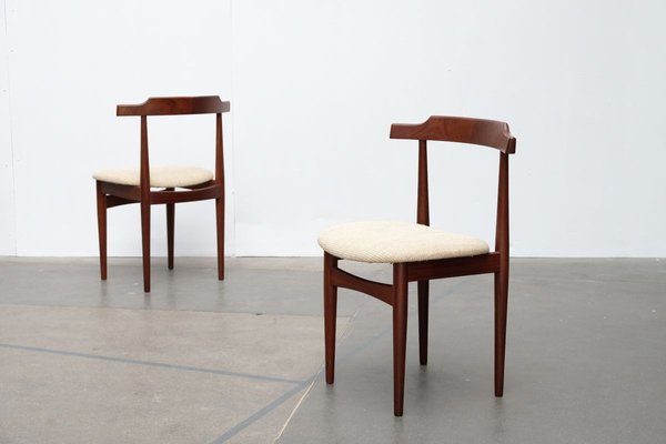 Dining Chairs by Hans Olsen for Frem Røjle, 1960s, Set of 4-ICF-774009