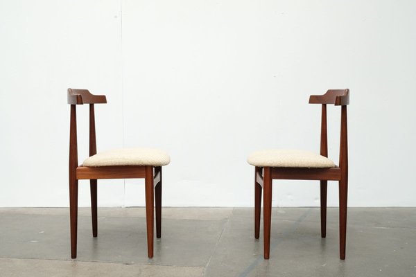 Dining Chairs by Hans Olsen for Frem Røjle, 1960s, Set of 4-ICF-774009