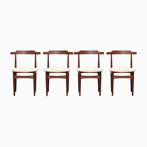 Dining Chairs by Hans Olsen for Frem Røjle, 1960s, Set of 4-ICF-774009