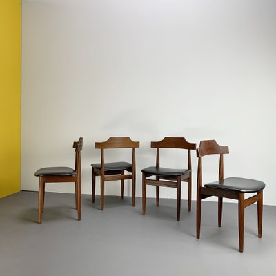 Dining Chairs by Hans Olsen for Frem Røjle, Denmark, 1960s, Set of 4-VQG-954545