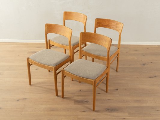 Dining Chairs by Henning Kjærnulf, 1960s, Set of 4-GPP-1747040