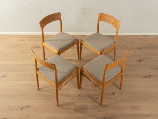 Dining Chairs by Henning Kjærnulf, 1960s, Set of 4-GPP-1747040