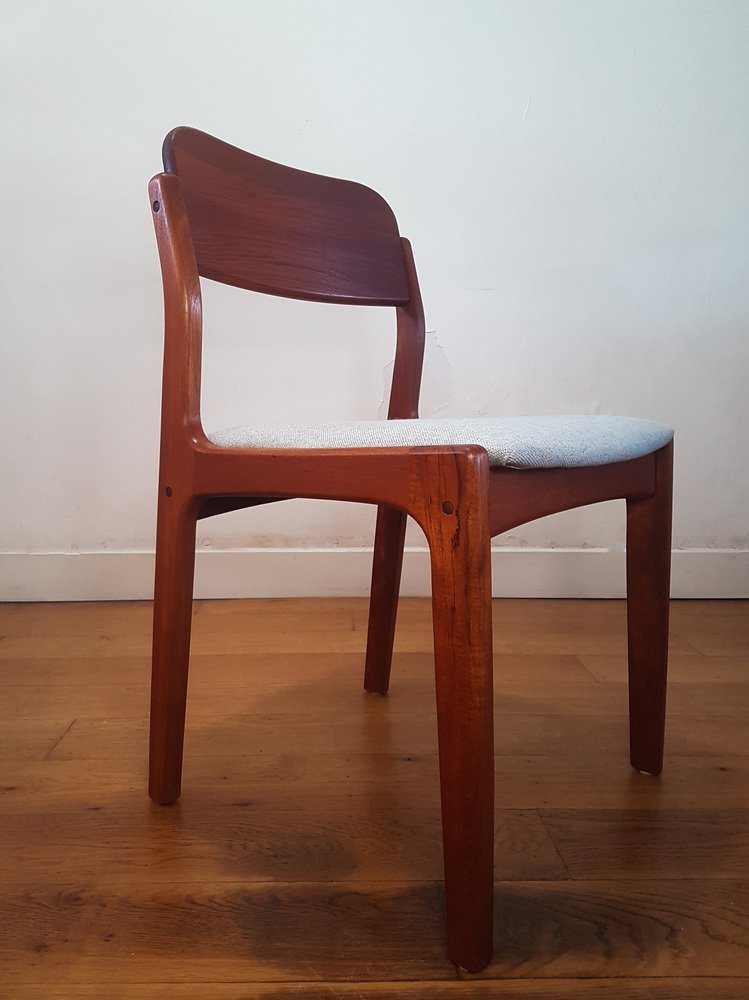 Dining Chairs by Henning Kjaernulf for Vejle, 1960s, Set of 6