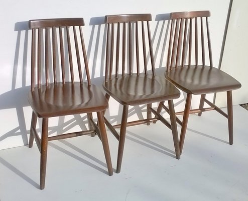 Dining Chairs by Ilmari Tapiovaara for Edsby Verken, 1960s, Set of 4-EI-353383