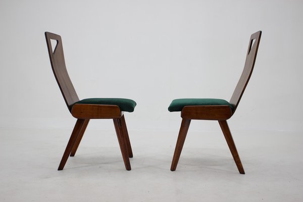 Dining Chairs by J. Kroha for Grand Hotel, Czechoslovakia, 1930s, Set of 4-TZ-1185421