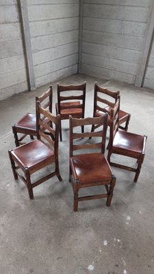 Dining Chairs by James Walter Chapman-Taylor, 1930s, Set of 6-GO-1812941