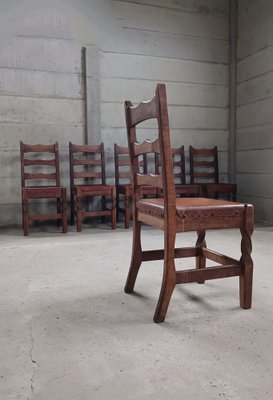 Dining Chairs by James Walter Chapman-Taylor, 1930s, Set of 6-GO-1812941