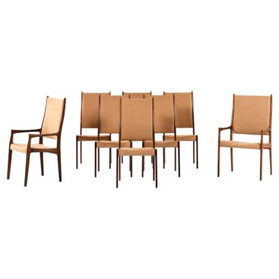 Dining Chairs by Johannes Andersen for Mogens Kold, Denmark, Set of 8-SC-1061122