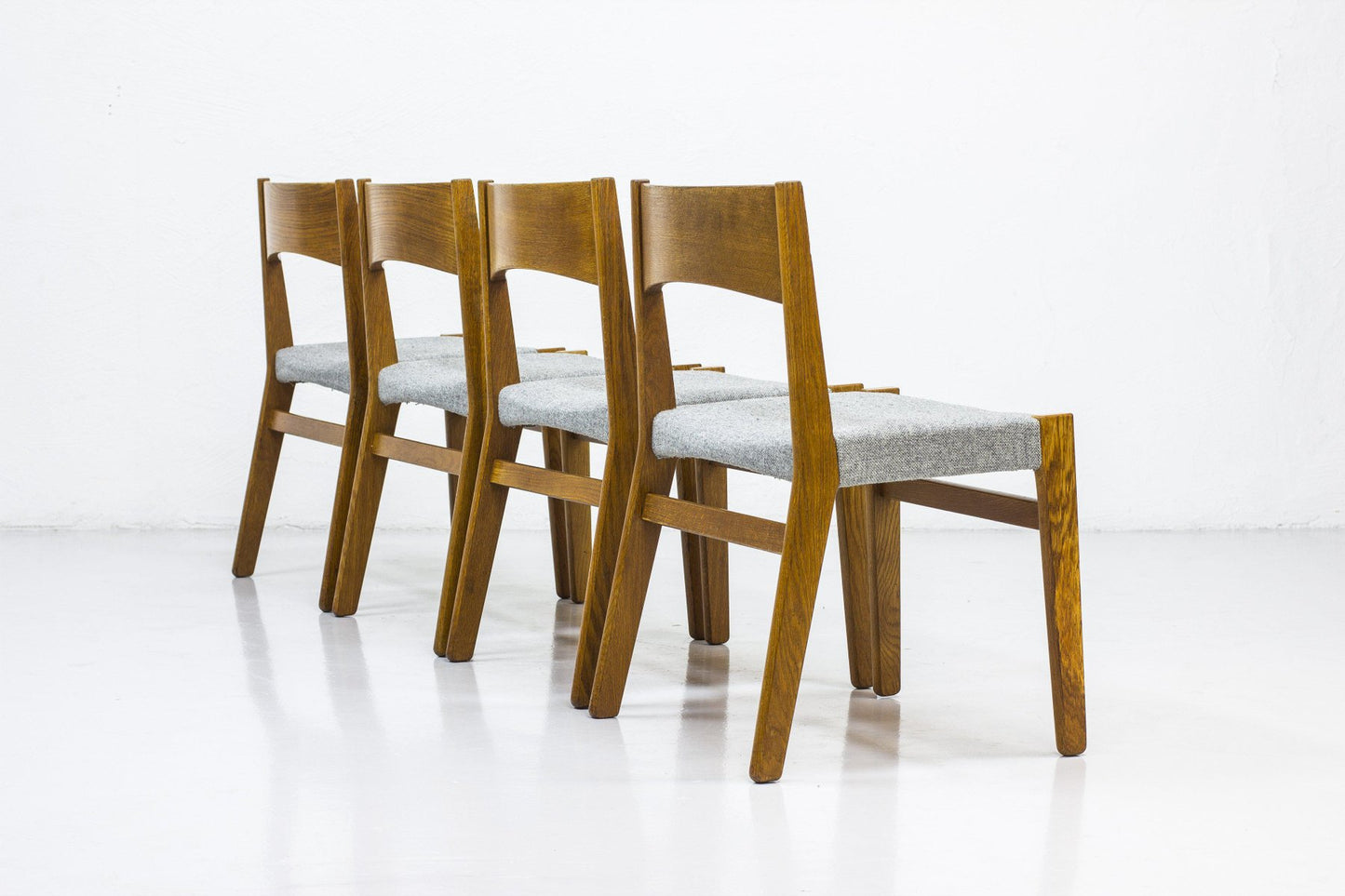 Dining Chairs by John Vedel Rieper for Erhard Rasmussen, 1957, Set of 4