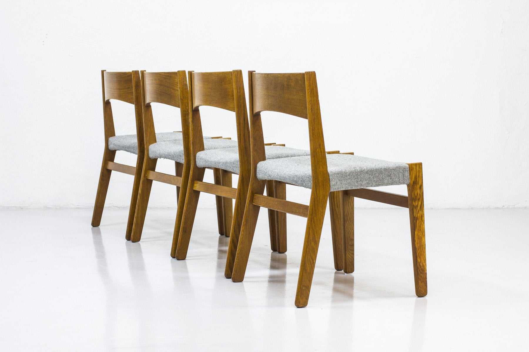 Dining Chairs by John Vedel Rieper for Erhard Rasmussen, 1957, Set of 4