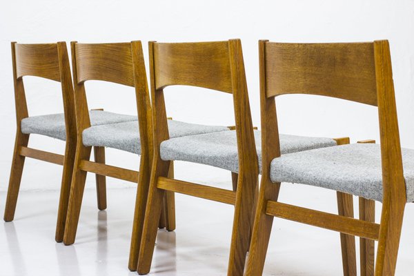 Dining Chairs by John Vedel Rieper for Erhard Rasmussen, 1957, Set of 4-KO-635275