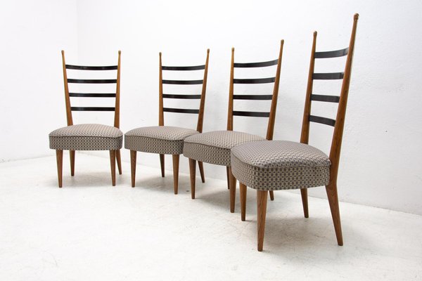 Dining Chairs by Josef Pehr, Czechoslovakia, 1940s, Set of 4-HXT-1308568