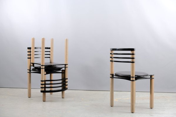 Dining Chairs by Kurt Thut for Dietiker, 1980s, Set of 6-CIP-868823