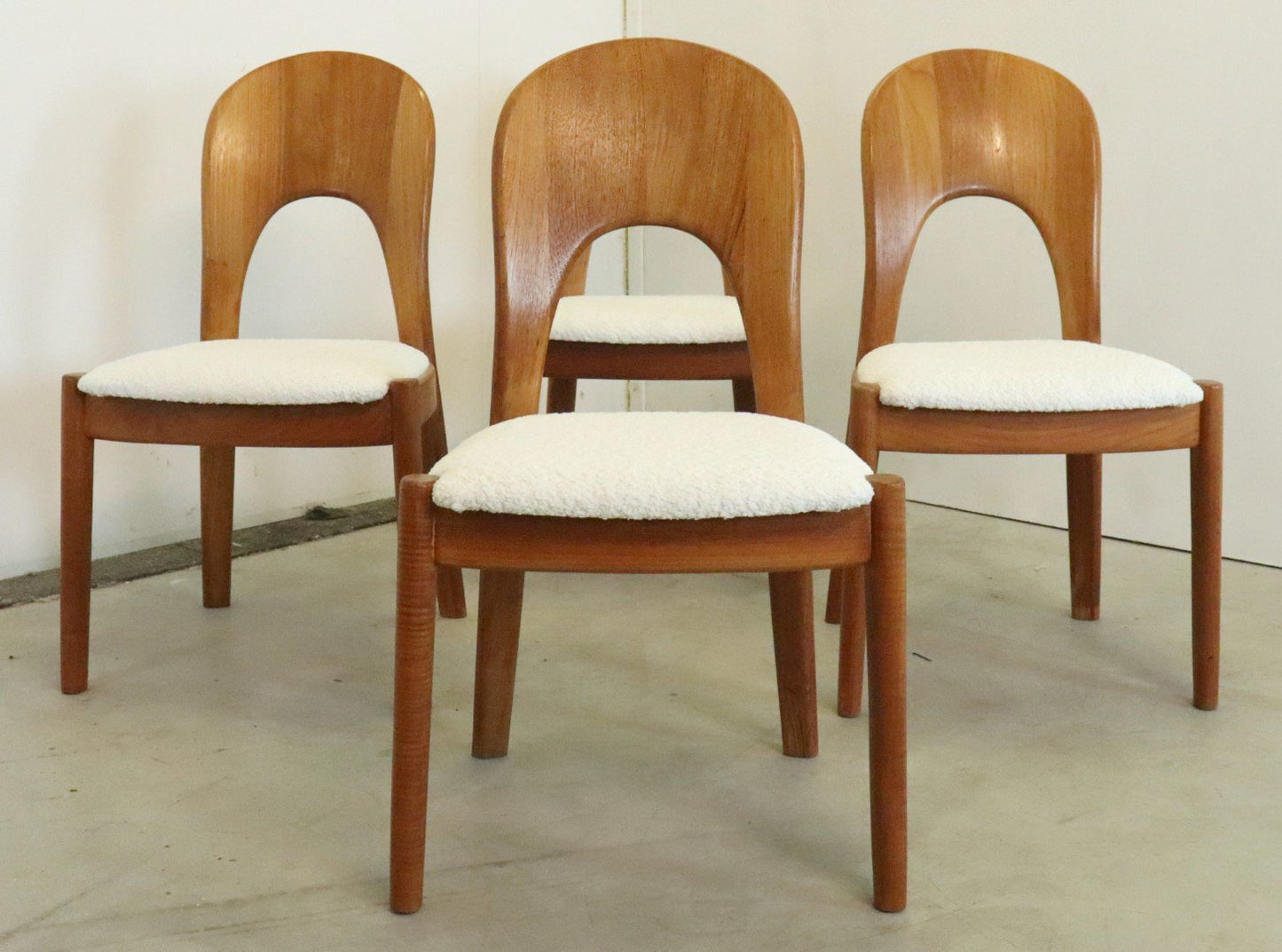 Dining Chairs by Niels Koefoed for Koefoeds Hornslet, Set of 4