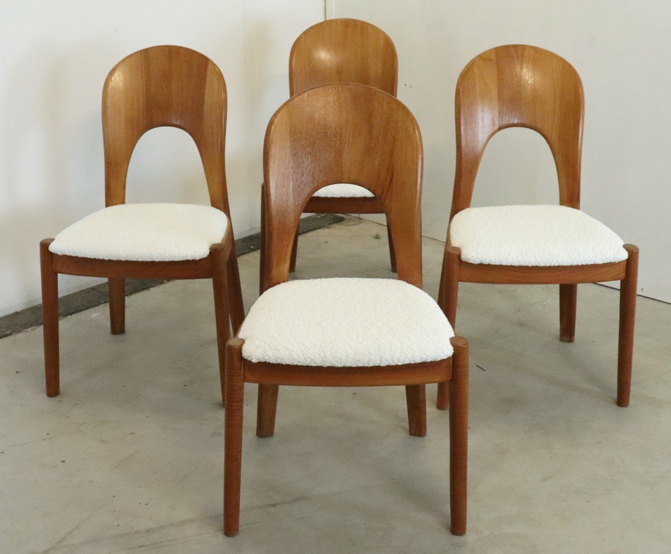 Dining Chairs by Niels Koefoed for Koefoeds Hornslet, Set of 4