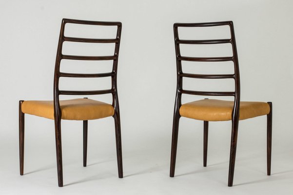 Dining Chairs by Niels O. Møller, Set of 8-NL-1344802