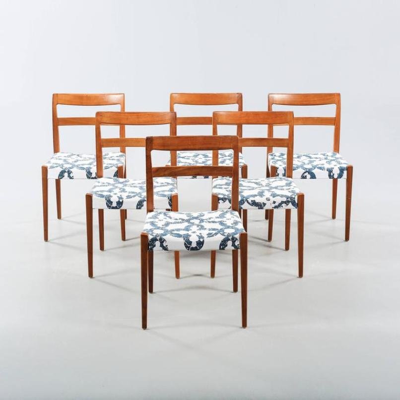 Dining Chairs by Nils Jonsson for Troeds, 1960s, Set of 6