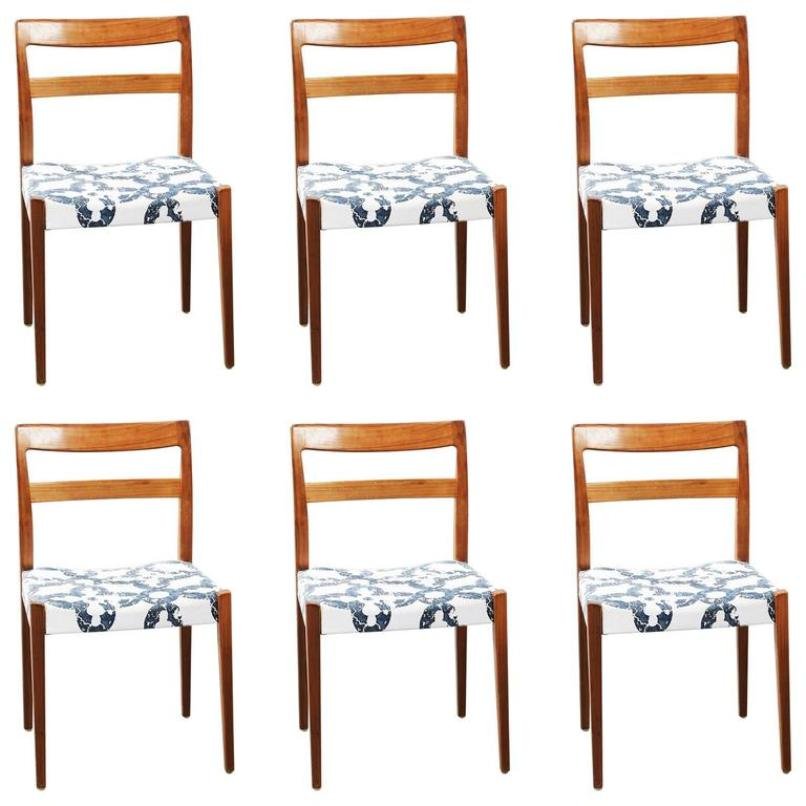 Dining Chairs by Nils Jonsson for Troeds, 1960s, Set of 6