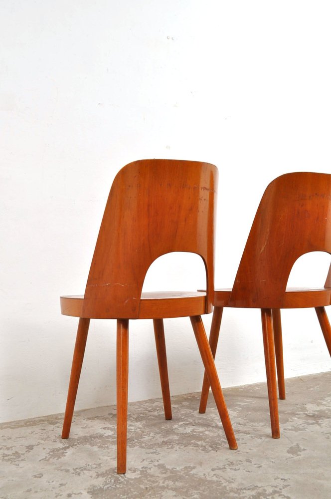 Dining Chairs by Oswald Haerdtl, 1950s, Set of 2