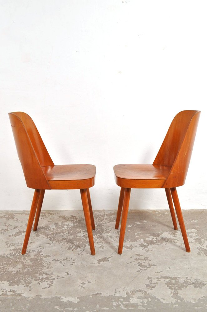 Dining Chairs by Oswald Haerdtl, 1950s, Set of 2