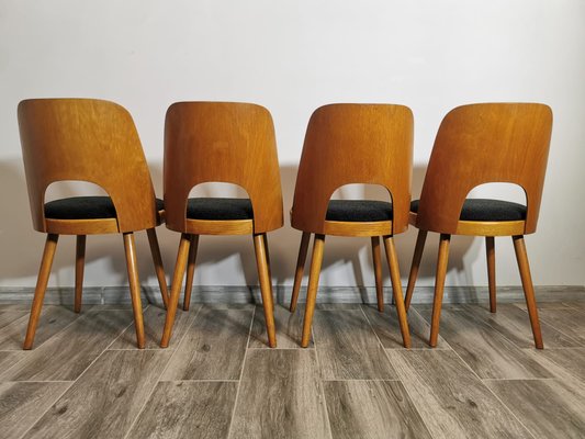 Dining Chairs by Oswald Haerdtl, 1950s, Set of 4-QJA-1749044