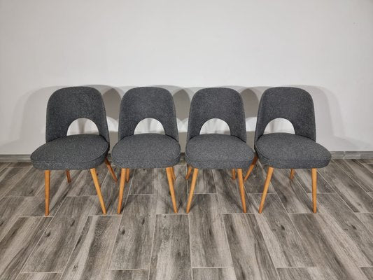 Dining Chairs by Oswald Haerdtl for Ton, 1950s, Set of 4-QJA-1936463