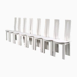 Dining Chairs by Pietro Costantini for Ello, Italy, 1980s, Set of 8-DV-1818867