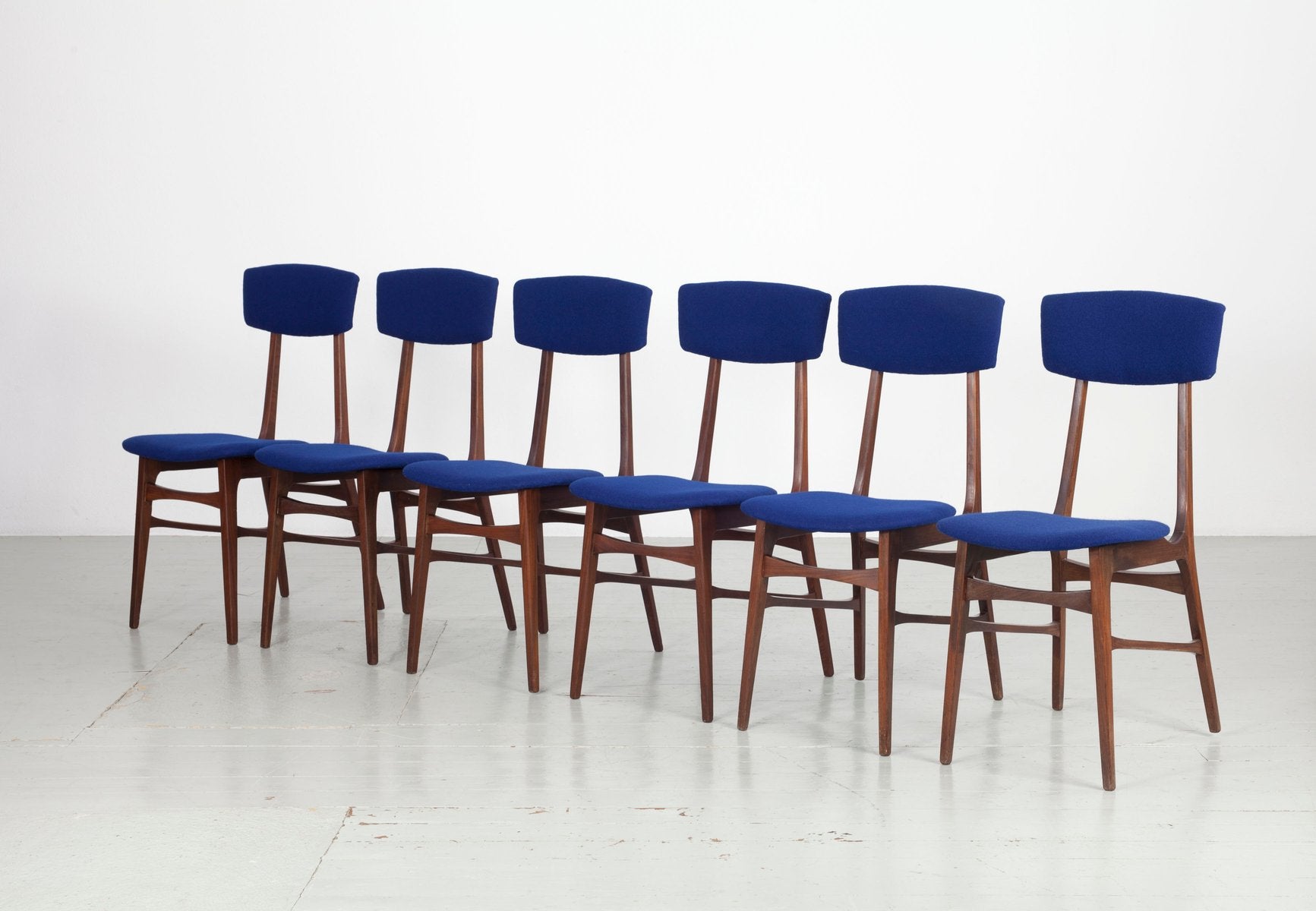 Dining Chairs by Pompeo Fumagalli-Mariano Comese, 1950s, Set of 6