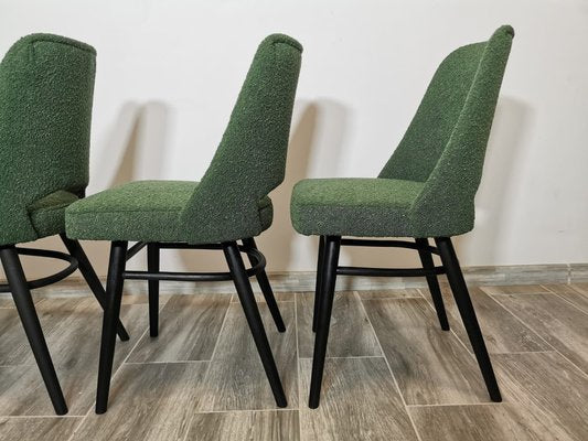 Dining Chairs by Radomir Hoffman for Ton, 1950s, Set of 4-QJA-1730484