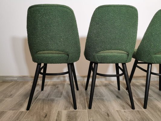 Dining Chairs by Radomir Hoffman for Ton, 1950s, Set of 4-QJA-1730484