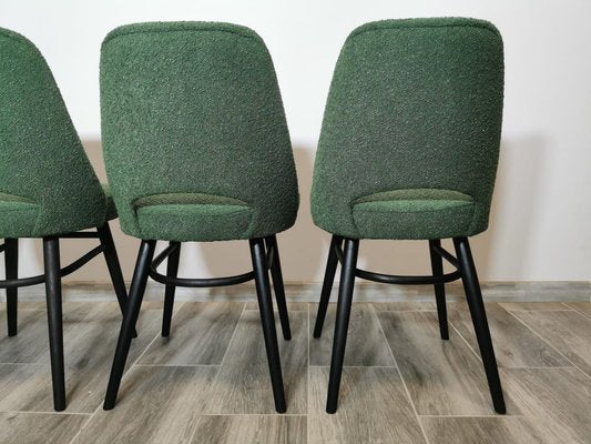 Dining Chairs by Radomir Hoffman for Ton, 1950s, Set of 4-QJA-1730484